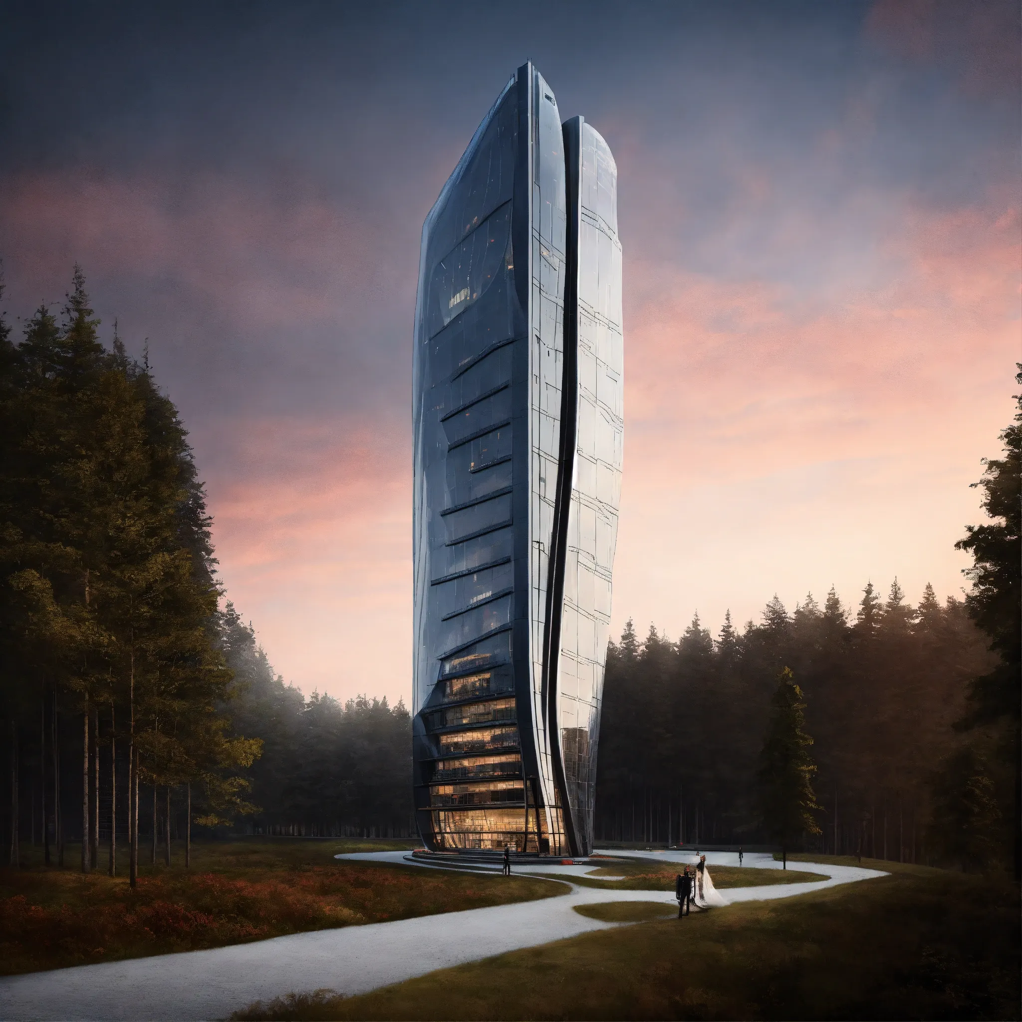 Portrait of person giving testimonial